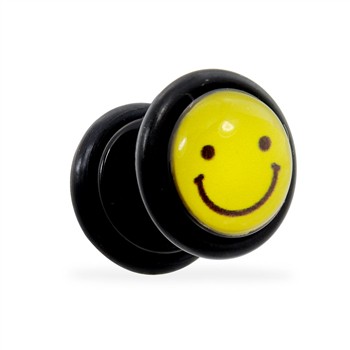 Fake Plug with Smiley Logo, 16 Ga