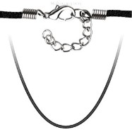 17.5" Adjustable Velvet Necklace