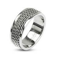 316L Stainless Steel Chain Links Loop Center Ring