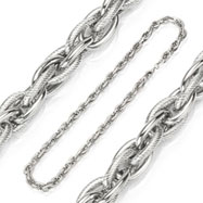 316L Stainless Steel Tri-Link Chain