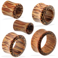 Pair Of Organic Coconut Wood Tunnels