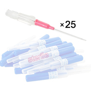 25 Sterile Cannula Piercing Needle