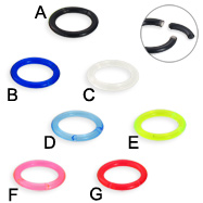 Acrylic segment ring, 10 ga