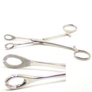 Slotted Tongue Piercing Forceps